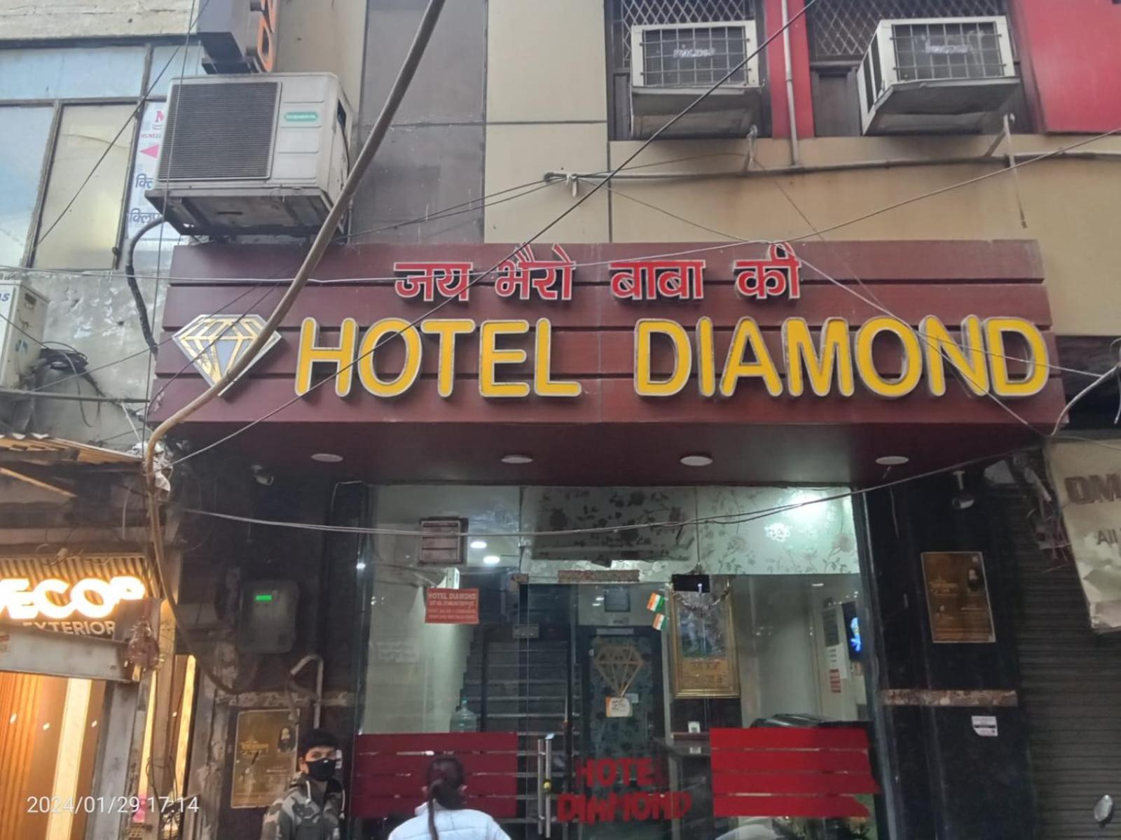 Hotel Diamond نيودلهي المظهر الخارجي الصورة